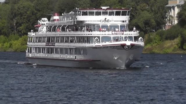 Теплоход.Александр Пушкин.Углич. 17.08.2020год смотреть онлайн