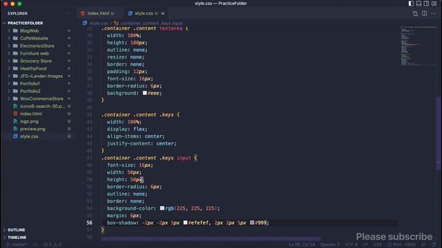 Neumorphism working keyboard using Html Css and JavaScript ? смотреть онлайн