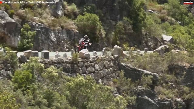 Essai Honda Africa Twin 1000 CRF1000L boite méca смотреть онлайн