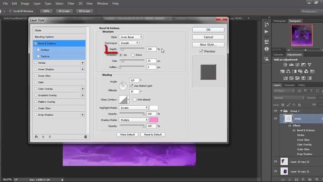 PhotoShop Tutorials Into Your Mind Glow Effect Text Mixtape Cover смотреть онлайн
