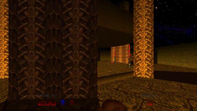 Doom 64 level 13, Dark Citadel: Hidden Soul Sphere (not Secret) смотреть онлайн