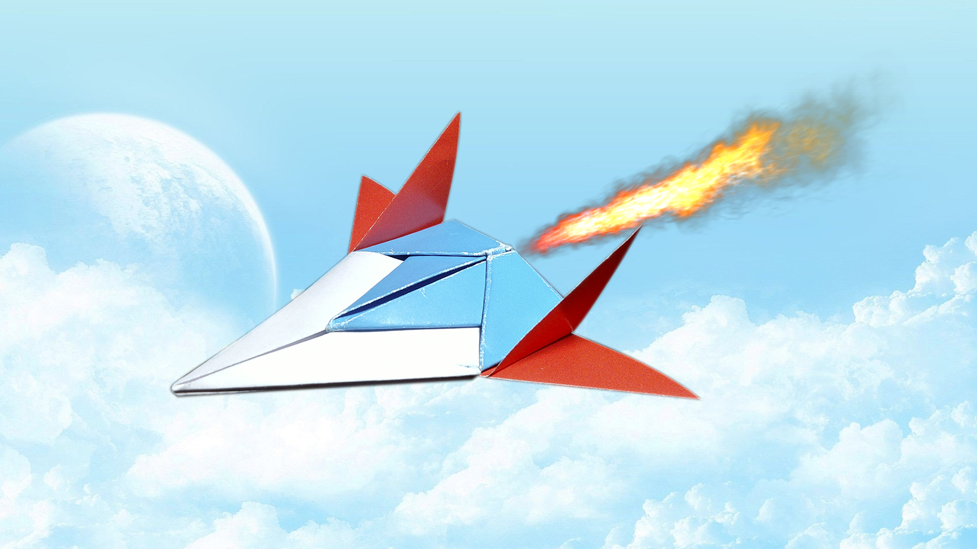 ✈ Самолёт истребитель нового поколения | Как сделать космический корабль из бумаги просто ✈ смотреть онлайн