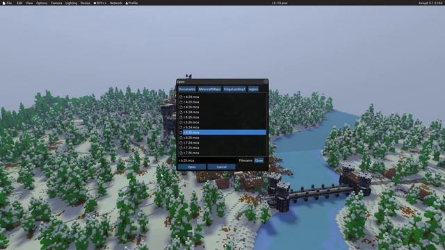 Avoyd Voxel Editor - Minecraft level importer смотреть онлайн