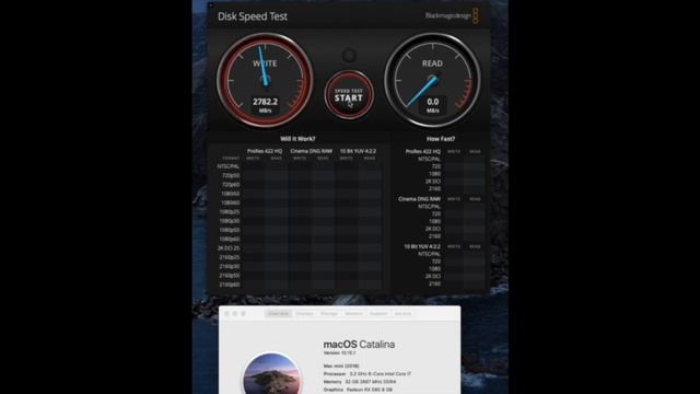 2018 Mac Mini 1TB SSD Speed Test