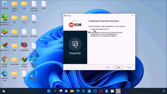 How to install PostgreSQL on Windows 11 смотреть онлайн