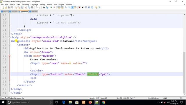 How to insert Java Script in HTML смотреть онлайн