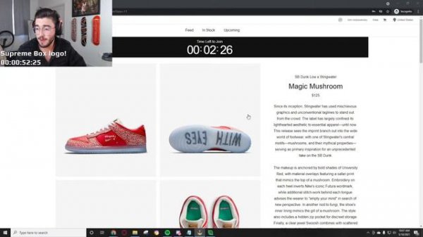 🔴Live Cop : SUPREME MILAN BOX LOGO, Nike SB DUNK STINGWATER & Kobes HOF 🔴| *Ask If You Need Help*