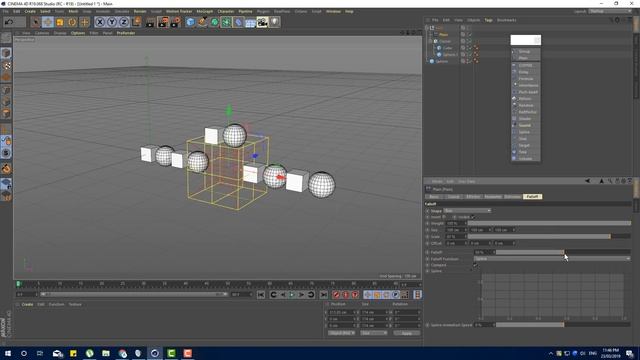 Cinema 4D Bangla Tutorial (Part-16) -Mograph, Effector смотреть онлайн