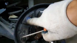 Kaptur 1.6 2WD. Устранение скрипа задних барабанных тормозов