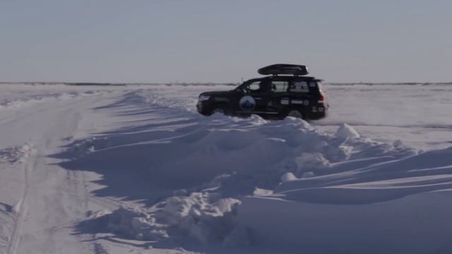 Дороги севера, зимник, море Лаптевых, Арктика. Часть 11 Путешествие на Toyota Land Cruiser смотреть онлайн