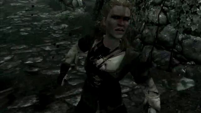 What happens when you kill a chicken - Skyrim смотреть онлайн