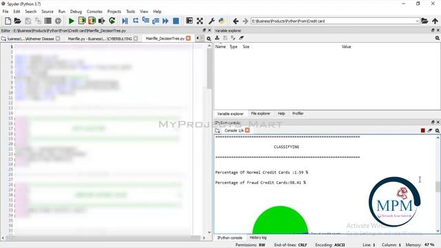Credit Card Fraud Detection in Data Mining - PYTHON смотреть онлайн