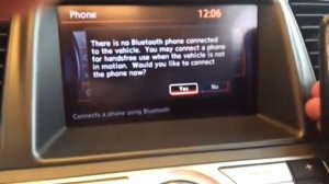 Bluetooth Connection - Nissan Murano - Cole Automotive