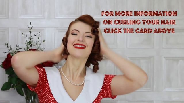 Easy Victory Rolls Tutorial // Betty Grable Hair [CC] смотреть онлайн