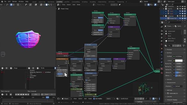 Flower Shop Nodevember 2021 - Geometry Nodes смотреть онлайн
