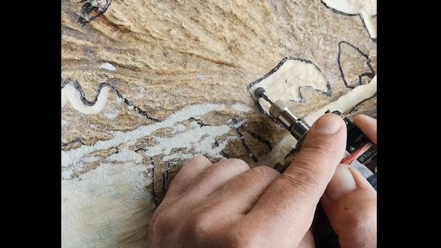 Резьба по кости (рогу лося) Панно Береги мир растений и животных смотреть онлайн