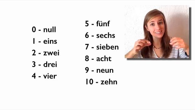 GERMAN LESSON 56: Quickly Repeat the German Numbers from 0 to 10 смотреть онлайн