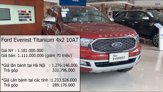 Báo giá lăn bánh Ford Everest 3/2021 смотреть онлайн