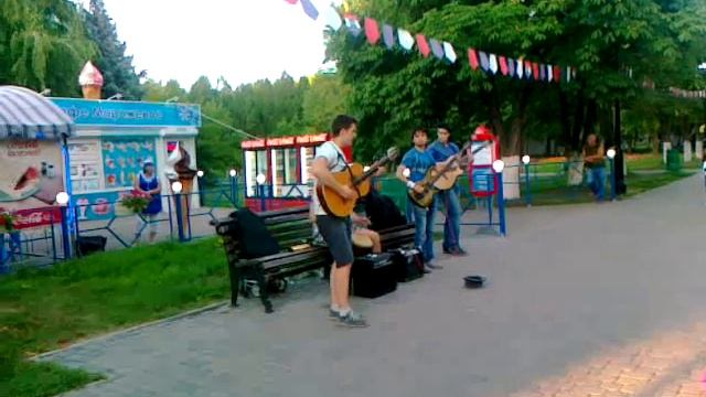 Музыканты в парке Гагарина смотреть онлайн