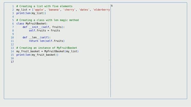 Python - Object Oriented: __len__ Magic Method смотреть онлайн