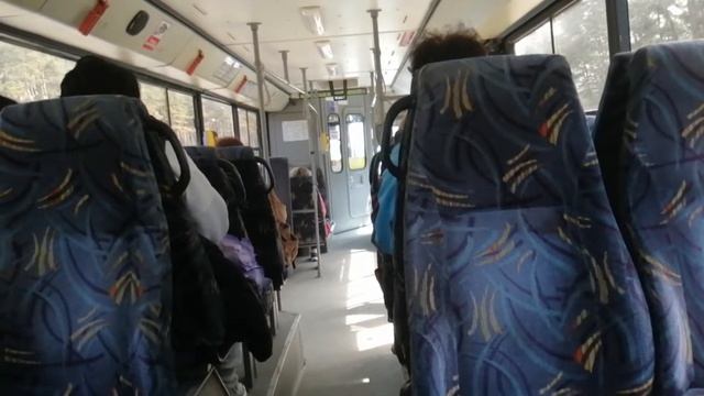 Поездка на автобусе МАЗ 107с г/н. АН 8627-7 марш.110 смотреть онлайн