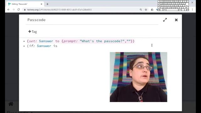 Make the player answer a question in Twine смотреть онлайн