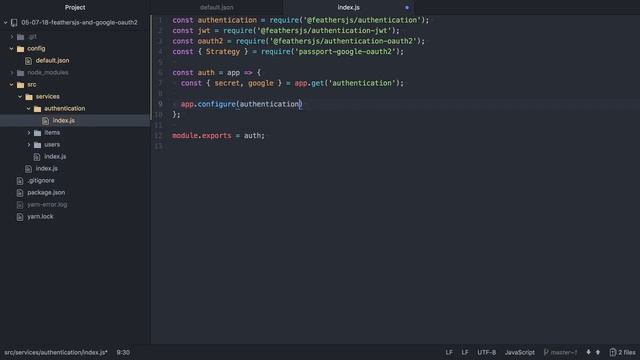 FeathersJS and Google OAuth 2.0 смотреть онлайн