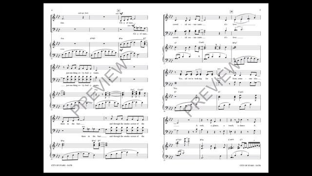City of Stars (SATB Choir) - Arranged by Roger Emerson смотреть онлайн