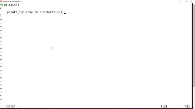 Configure VIM editor and implement the first C program смотреть онлайн