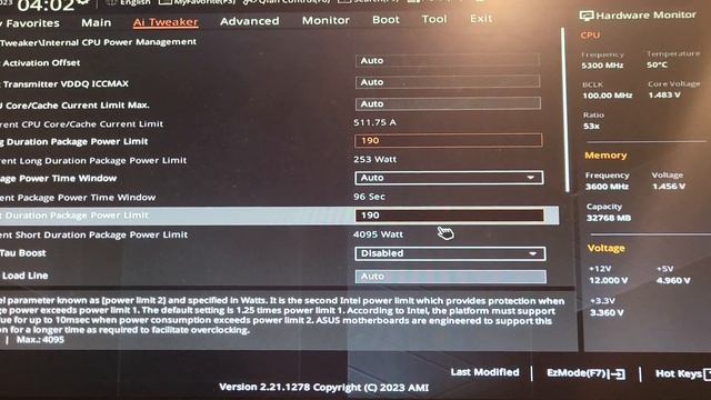 i7 13700K на воздухе! Андервольтинг Raptor Lake на платах Asus и обход undervolt protection. смотреть онлайн
