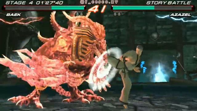 Baek Doo San [Story Mode] - Tekken 6 || PPSSPP (PC) смотреть онлайн