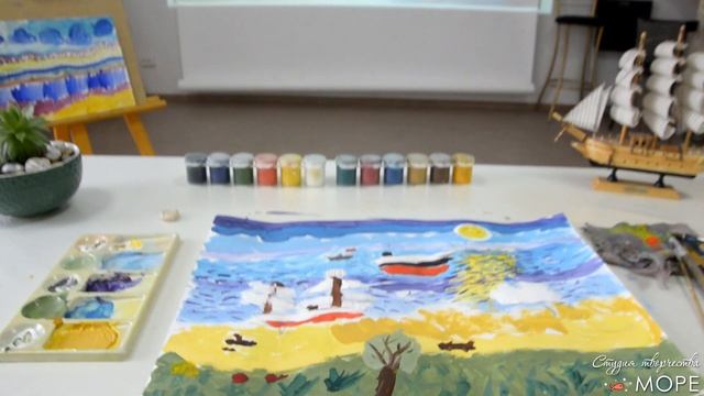 Первый день Никиты в студии творчества Море смотреть онлайн