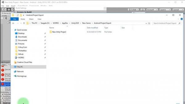 Unity Android APK Export problem : Build Failure - Gradle Build Failed. See the Console for details