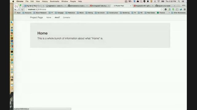 Angular UI Router @ T7 смотреть онлайн