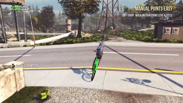 Goat Simulator - Craziness and Goat Slow Mo bike ride смотреть онлайн