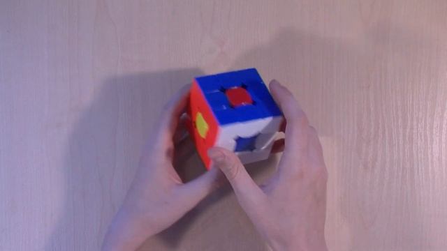 Узоры на Кубике Рубика 3x3. Узор замена центров. Patterns on the Rubik's Cube. смотреть онлайн