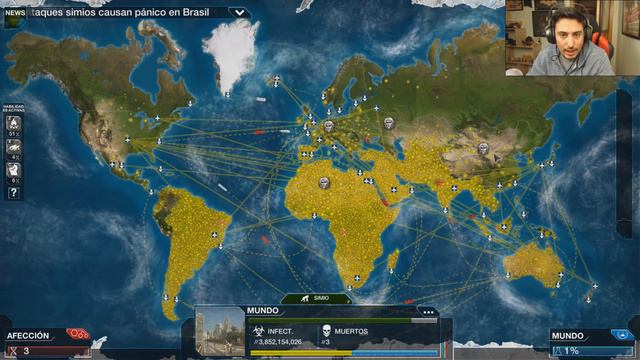 MONOS PELIGROSOS! (GRIPE SIMIA) Plague Inc: Evolved | FARGAN смотреть онлайн