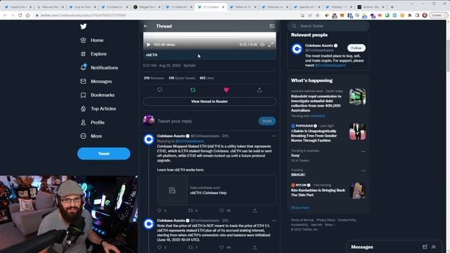 Coinbase cbETH token, Mainnet merge blog post - The Daily Gwei Refuel #435 - Ethereum Updates смотреть онлайн