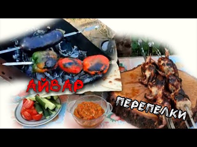 Рецепт лайт Перепелки на мангале Соус из запеченных овощей смотреть онлайн