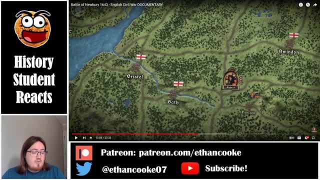 History Student Reacts to Battle of Newbury 1643 by Kings and Generals смотреть онлайн