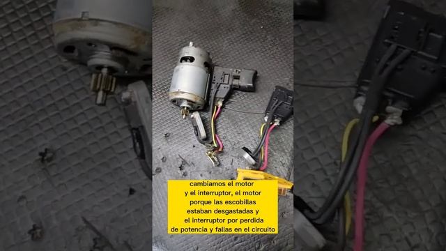 reparación taladro inalámbrico 20v Makita, cambio de motor y interruptor #makita #medellin смотреть онлайн