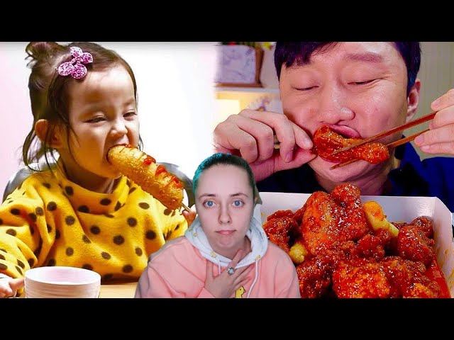 ДЕТИ против ВЗРОСЛЫХ в МУКБАНГЕ и АСМР реакция на мукбангеров смотреть онлайн