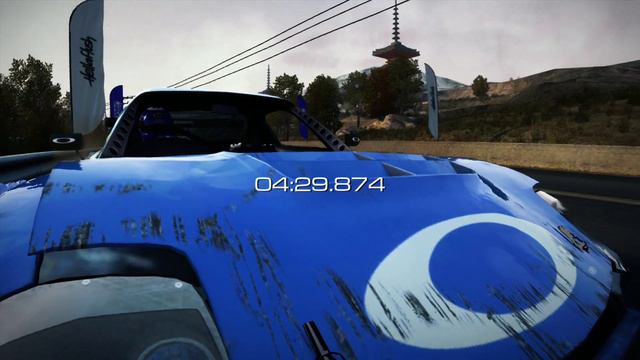 XBOX 360, Codemasters GRID AUTOSPORT Gameplay & Replay. MAZDA RX-7(FD3S). Okutama Sprint, Uphill.