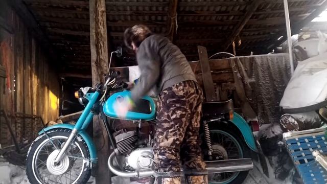 || Запуск иж юпитер 3 || Как должен запускаться иж юпитер зимой || смотреть онлайн