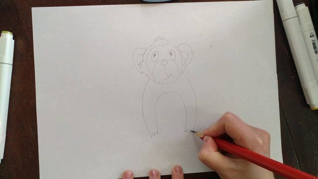 Рисуем мартышку смотреть онлайн