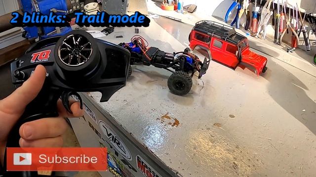 Sport, Trail, & Crawl Modes! How to Change the 3 ESC Modes on Traxxas TRX-4M смотреть онлайн