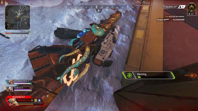 Apex legends: Bloodhound invisible self-revive смотреть онлайн