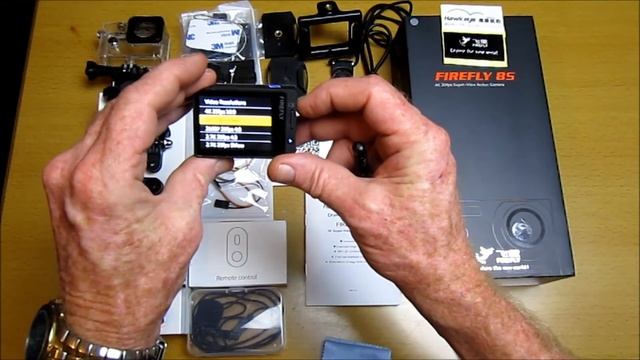 Hawkeye Firefly 8S 4K WiFi Sports Camera review - Unboxing & overview (Part I) смотреть онлайн