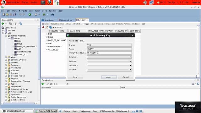 Lesson 13 : tutorial Définir des clés primaires Oracle Database 12 смотреть онлайн