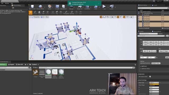 Как создать стены в Unreal Engine | Создание коробки в Unreal | Интерьер в UE | Часть 2 смотреть онлайн